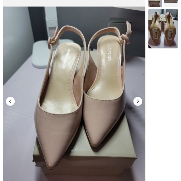Marc Fisher Shoes - Marc Fisher Nude Heels Size 7.5